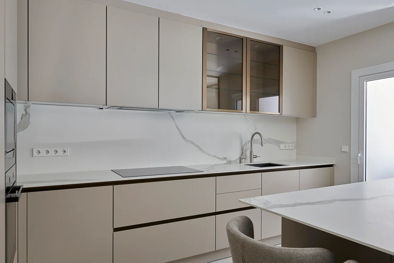 Reforma Piso - cocina moderna y funcional