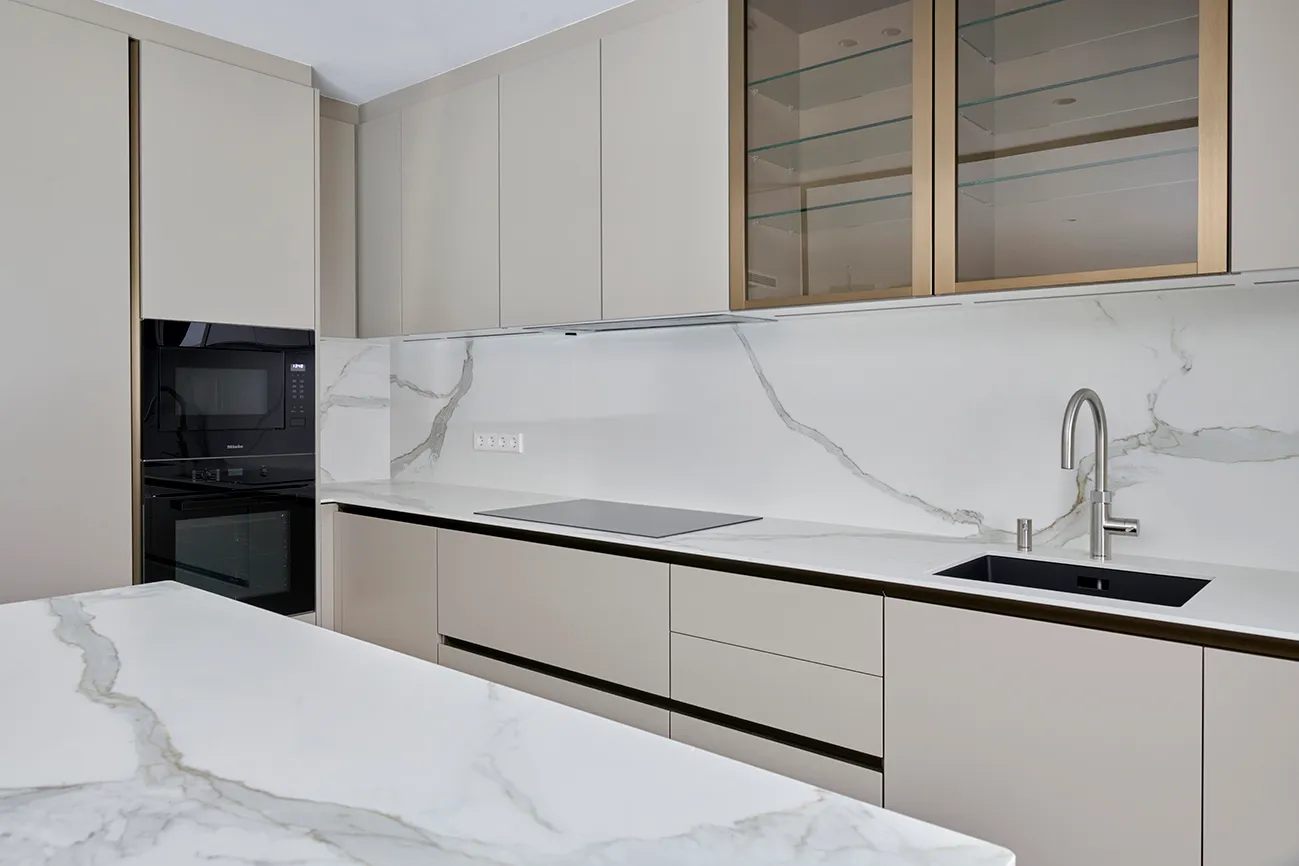 Reforma Piso - cocina moderna y funcional