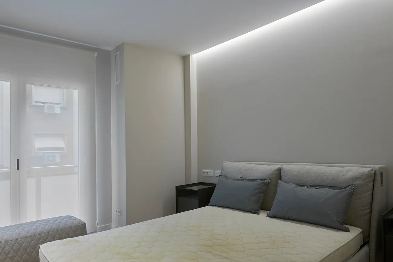 Reforma Piso - Dormitorio cama de matrimonio